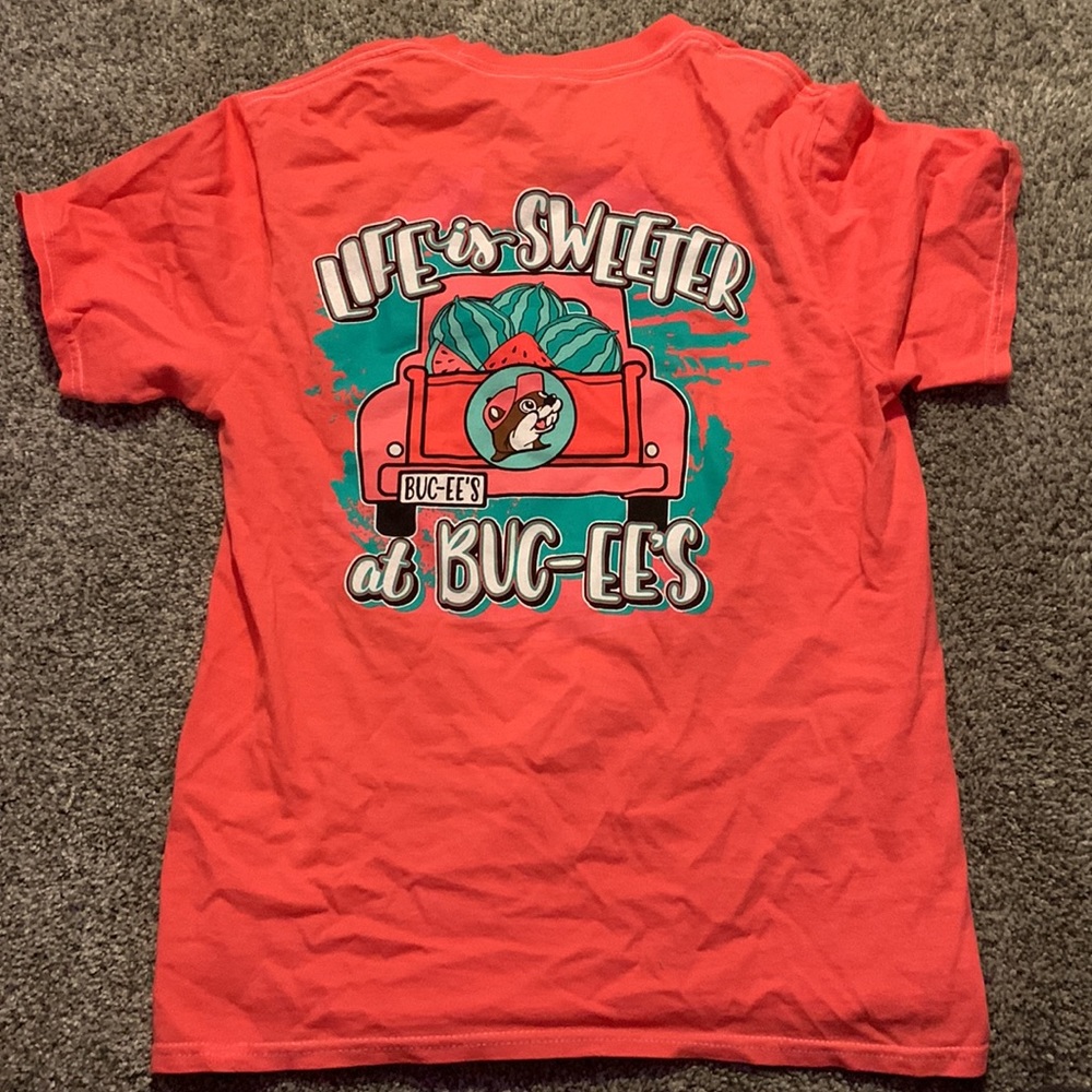 Pink Buc-ees Tee - Picture 2 of 3